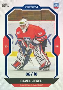 Jekel Pavel 23-24 GOAL Cards Chance liga Blue #234
