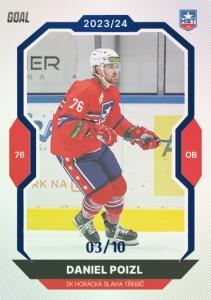 Poizl Daniel 23-24 GOAL Cards Chance liga Blue #236