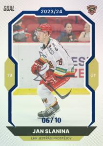 Slanina Jan 23-24 GOAL Cards Chance liga Blue #257