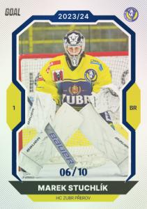 Stuchlík Marek 23-24 GOAL Cards Chance liga Blue #299