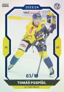 Pospíšil Tomáš 23-24 GOAL Cards Chance liga Blue #310