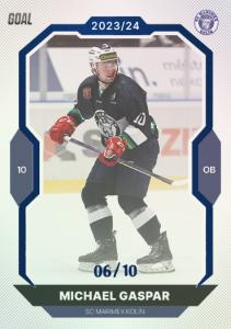 Gaspar Michael 23-24 GOAL Cards Chance liga Blue #349