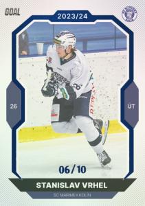 Vrhel Stanislav 23-24 GOAL Cards Chance liga Blue #351