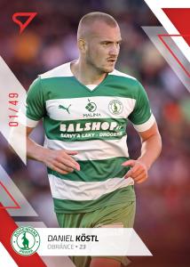 Köstl Daniel 22-23 Fortuna Liga Red #167 Köstl Daniel 22-23 Fortuna Liga Red #167