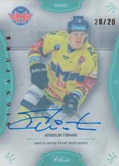 Forman Miroslav 2021 OFS The Final Series Rainbow Signature 20-21 #408