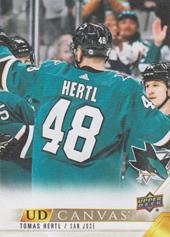 Hertl Tomáš 22-23 Upper Deck Canvas #C65