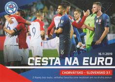Chorvatsko-Slovensko 2021 Slovenskí Sokoli Cesta na EURO #CE11