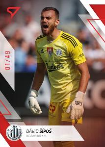 Šípoš Dávid 22-23 Fortuna Liga Red #115 Šípoš Dávid 22-23 Fortuna Liga Red #115