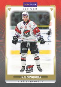 Svoboda Jan 24-25 GOAL Cards Maxa liga #CHOM-17