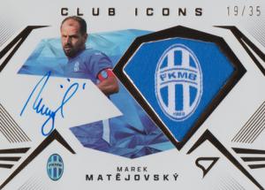 Matějovský Marek 24-25 Chance Liga Club Icons Auto Patch #CIS-MM Matějovský Marek 24-25 Chance Liga Club Icons Auto Patch #CIS-MM