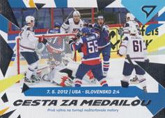USA-Slovensko 2023 Hokejové Slovensko Cesta za medailou #SM-07
