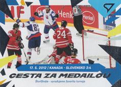 Kanada-Slovensko 2023 Hokejové Slovensko Cesta za medailou #SM-14