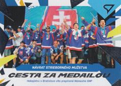 Návrat mužstva 2023 Hokejové Slovensko Cesta za medailou #SM-18
