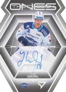 Zbořil Adam 24-25 Tipsport Extraliga The Chosen Ones Die Cut Auto #COS-AZ