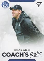 Svědík Martin 20-21 Fortuna Liga Coach's Rules #CR01