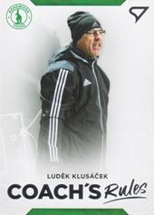 Klusáček Luděk 20-21 Fortuna Liga Coach's Rules #CR04