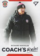 Dostálek Richard 20-21 Fortuna Liga Coach's Rules #CR09