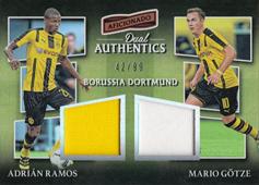 Ramos Götze 16-17 Panini Aficionado Dual Authentics Memorabilia #DA-RG