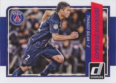 Silva Thiago 2015 Panini Donruss Defensive Dynamos #10