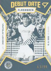 Lokvenc Vratislav 21-22 Fortuna Liga Debut Date Flashback Limited #DF2