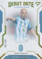 Jarolím David 20-21 Fortuna Liga Debut Date Flashback Limited #DF6