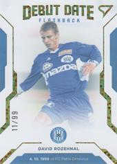 Rozehnal David 20-21 Fortuna Liga Debut Date Flashback Limited #DF8