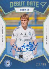 Matoušek Jakub 21-22 Fortuna Liga Debut Date Rookie Auto #DR08