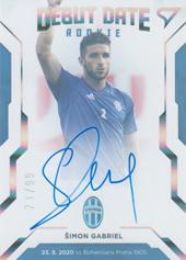 Gabriel Šimon 20-21 Fortuna Liga Debut Date Rookie Auto #DR13