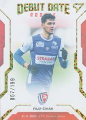 Čihák Filip 20-21 Fortuna Liga Debut Date Rookie Auto #DR12
