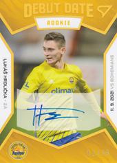 Hrdlička Lukáš 21-22 Fortuna Liga Debut Date Rookie Auto #DR10