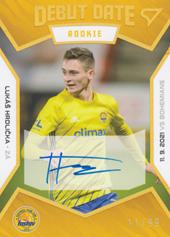 Hrdlička Lukáš 21-22 Fortuna Liga Debut Date Rookie Auto #DR10