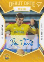 Tkáč David 21-22 Fortuna Liga Debut Date Rookie Auto #DR11