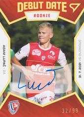 Lupač Adam 21-22 Fortuna Liga Debut Date Rookie Auto #DR15