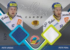 Vrána Pohl 2011 OFS Premium Double Identical Cards #J-03