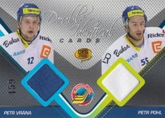 Vrána Pohl 2011 OFS Premium Double Identical Cards #J-03