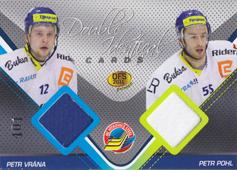 Vrána Pohl 2011 OFS Premium Double Identical Cards #J-03