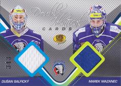 Salfický Mazanec 2011 OFS Premium Double Identical Cards #J-09