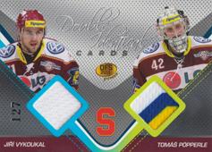 Vykoukal Pöpperle 2011 OFS Premium Double Identical Cards #J-17