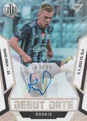 Krch David 22-23 Fortuna Liga Debut Date Rookie Auto #DRS-KR