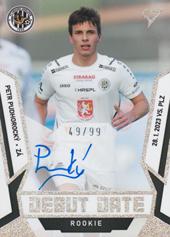 Pudhorocký Petr 22-23 Fortuna Liga Debut Date Rookie Auto #DRS-PP