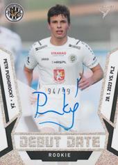 Pudhorocký Petr 22-23 Fortuna Liga Debut Date Rookie Auto #DRS-PP