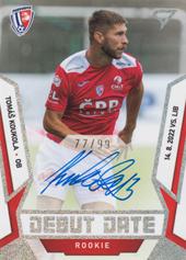 Koukola Tomáš 22-23 Fortuna Liga Debut Date Rookie Auto #DRS-TK