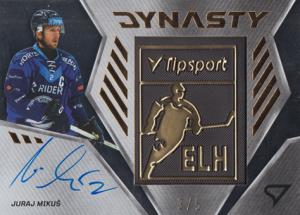 Mikuš Juraj 24-25 Tipsport Extraliga Dynasty Gold Logo Auto #DYS-JM