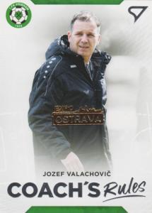 Valachovič Jozef 20-21 Fortuna Liga Coach's Rules EXPO Ostrava #CR02