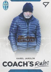 Jarolím Karel 20-21 Fortuna Liga Coach's Rules EXPO Ostrava #CR11