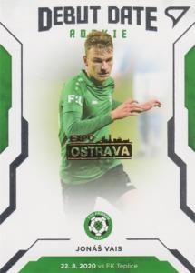 Vais Jonáš 20-21 Fortuna Liga Debut Date Rookie EXPO Ostrava #DR01