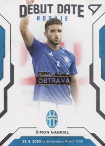 Gabriel Šimon 20-21 Fortuna Liga Debut Date Rookie EXPO Ostrava #DR13