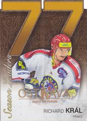 Král Richard 17-18 OFS Classic Statistics Die Cut Season Leaders Expo Ostrava #SL-6