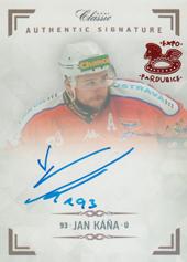 Káňa Jan 18-19 OFS Chance liga Expo Pardubice Authentic Signature Rainbow #AS087