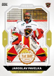Pavelka Jaroslav 23-24 GOAL Cards Chance liga 1st Day Issue #246